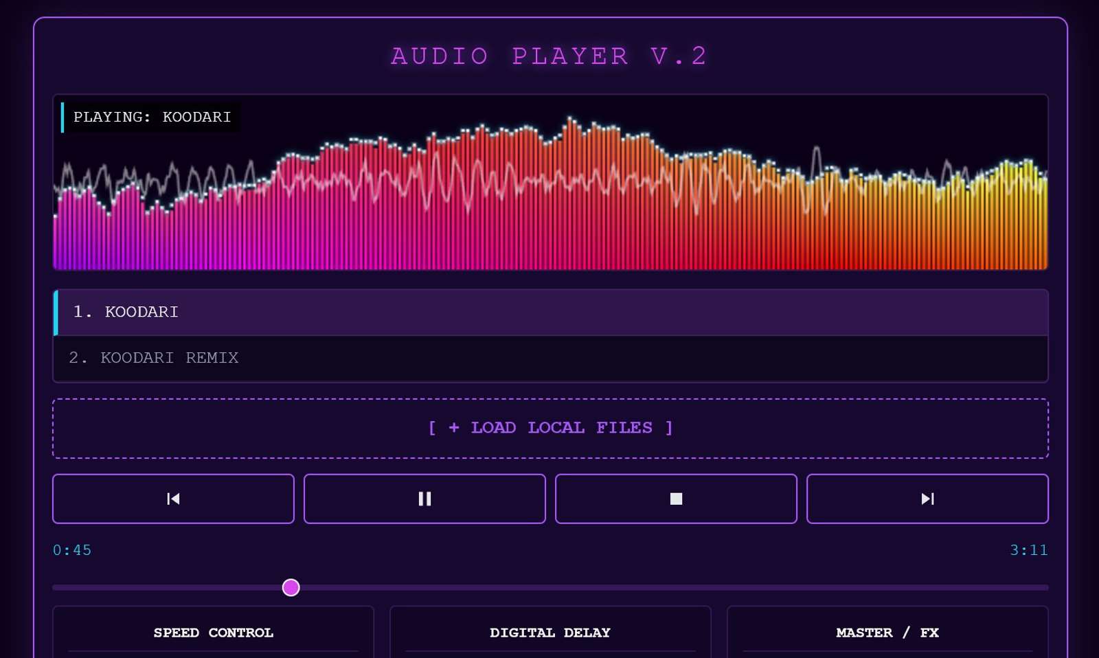 Audio Player: AI-Mentored Development