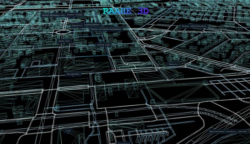 Digital City: Raahe 3D
